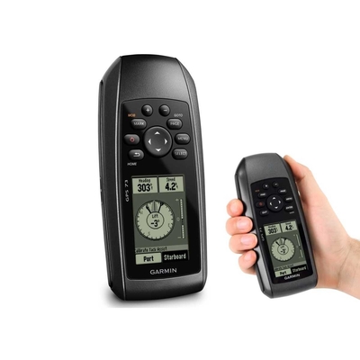 Garmin 73 handle GPS Easy-to- GPS Handheld Navigator with 4 Level Gray LCD Display Type and 50 Navigation Routes
