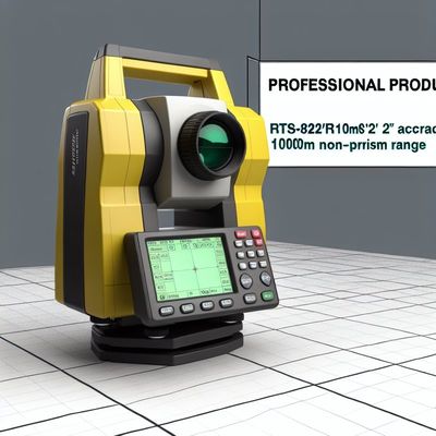 Ruide RTS-822R10M Total Station 2'' Accuracy 1000m Non-Prism Range