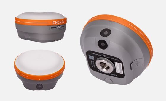 RTK GNSS Receiver with IRNSS NavIC SPS-L5 Galileo E5a Support and Integrated Full Wave Fence Antenna for High-Precision Surveying