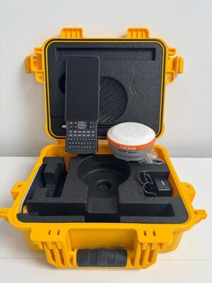 Galileo E1 Enabled RTK GNSS Receiver with Code Differential GNSS Accuracy H 0.25 M V 0.50 M and 3.7 V Battery Capacity