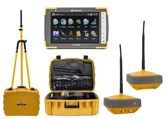 Topcon Hiper VR GPS L1C και εσωτερικό ραδιόφωνο προαιρετικό 405 ̇ 470 MHz UHF ή FH915 Διανομή φάσματος για ακριβείς λύσεις GPS RTK