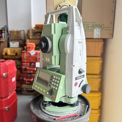 Leica TS09 Reflectorless Total Station με 1000m μη πρισματική απόσταση 1G μαζική αποθήκευση δεδομένων και λειτουργικό σύστημα σε πραγματικό χρόνο